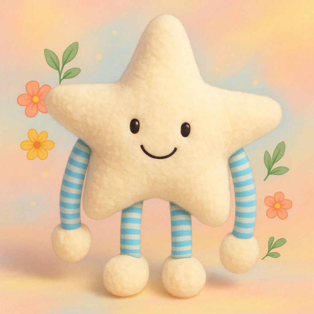 Star Soft cute Toy Doll